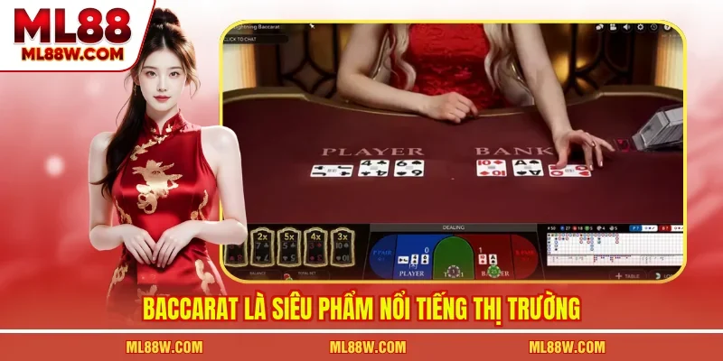 Baccarat là siêu phẩm nổi tiếng thị trường